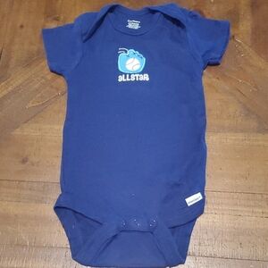 🐻    Gerber Blue Allstar Bodysuit